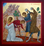 La lapidation d'Etienne, diacre et premier martyr