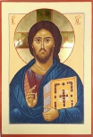 Christ Pantocrator du Sinaï (grec "maître de tout, tout puissant")